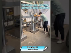 Сжимать сасамовое масло с помощью гидравлической масляной машины