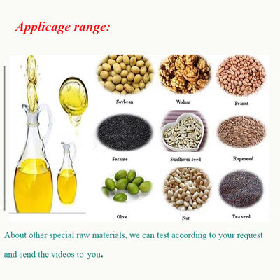 60Mpa Castor Oil Extraction Machine Oil Presser With Alloy Material