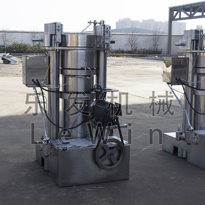 Alloy Steel Hydraulic Oil Pressing Machine 2.2 Kw Coconut Oil Expeller
