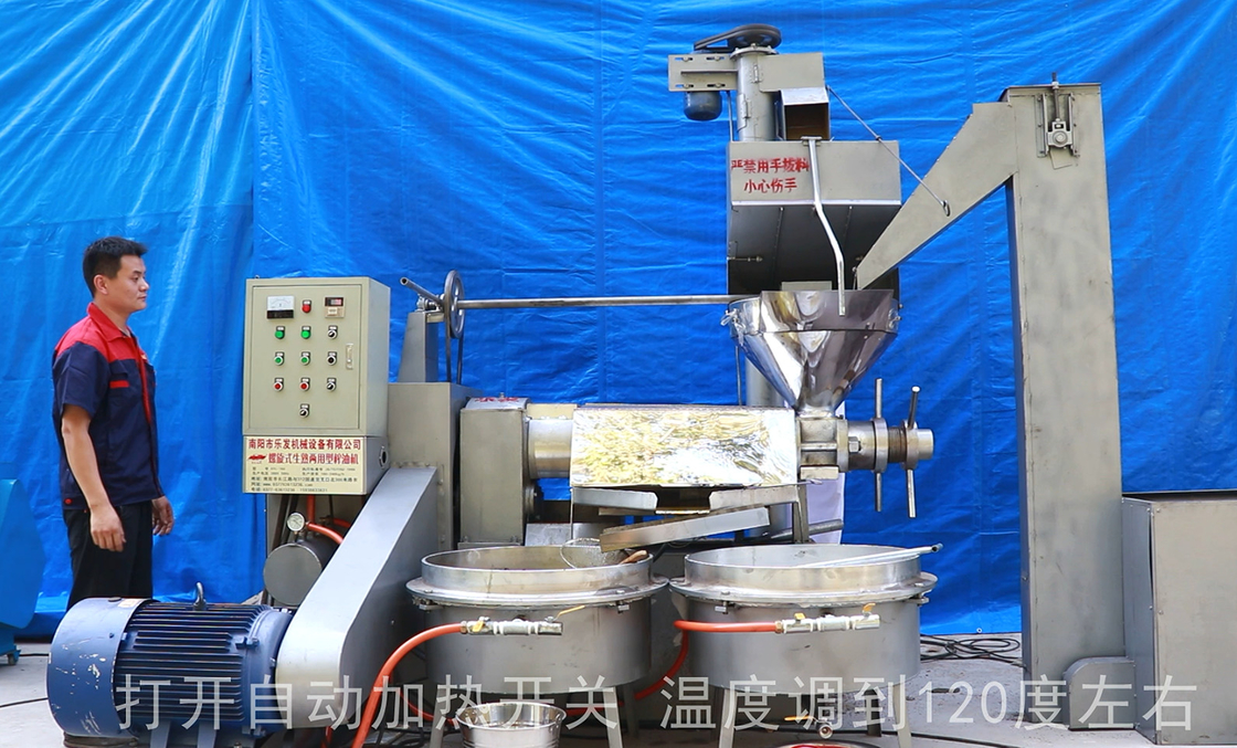 Отжатая кокосовым маслом машина извлечения подсолнечного масла 30 Kw с системой фильтра